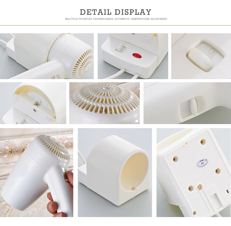 Hotel Bathroom Wall Mounted Electrical Hair Dryer fanreign