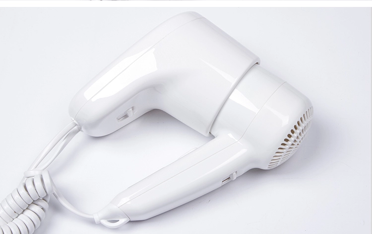 Wholesale 1300W White Hotel Hair Dryer Wall Mounting Home Salon Bathroom Euro Plug