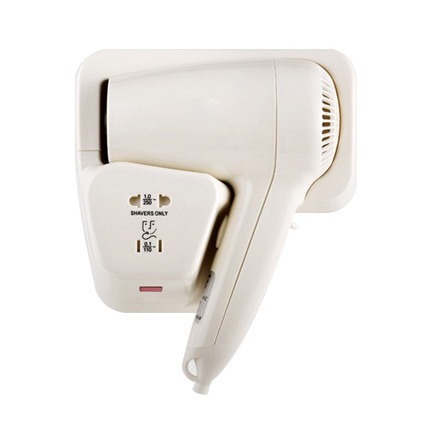 H01A Hotel Hair Dryer Wall Mountin