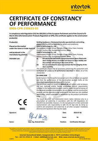 EU FIRE TEST