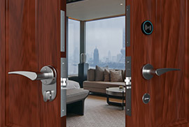Introduction to the composition and principle of electronic locks for hotels and homes.