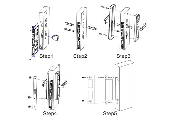 ORBITA E4031 bluetooth LOCK Installation instructions