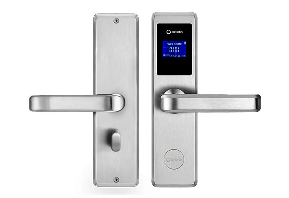 ORBITA E4031 LCD Smart hotel lock,the best RFID hotel lock video