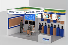  Orbita in Brazil Equipotel Hotel Hospitality Exhibition on 19th~22th September 2023 Sao Paulo Expo 